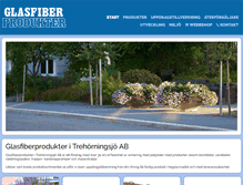 Tablet Screenshot of glasfiberprodukter.com